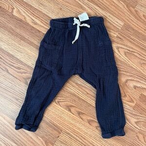 H&M Dark Blue Casual Pants